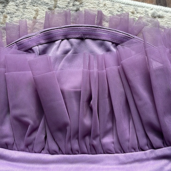 Tulle Strapless Mini Dress - Picture 5 of 7